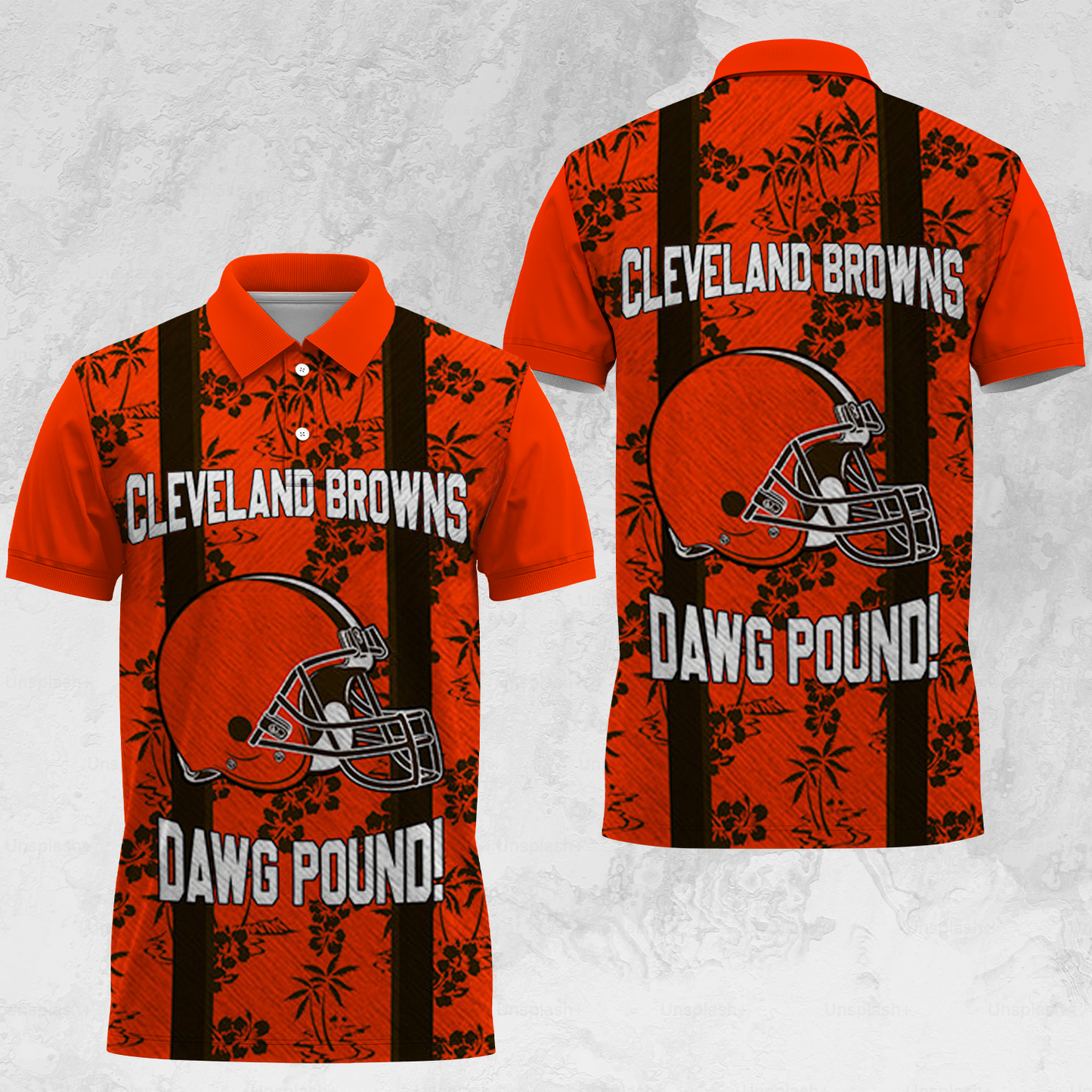 CLE x NFL Polo Shirt DATND TANTD
