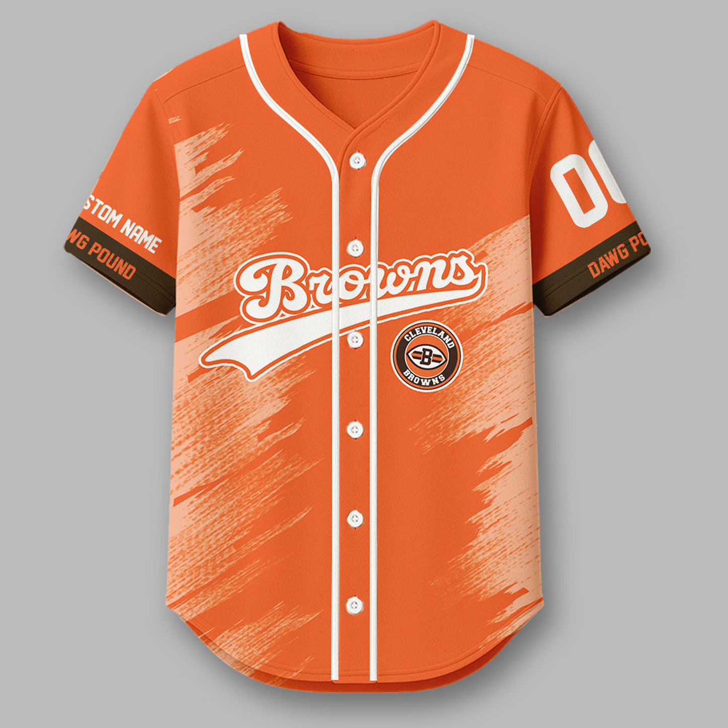 CLE x NFL Premium NFL Baseball Jersey DATND TANTD