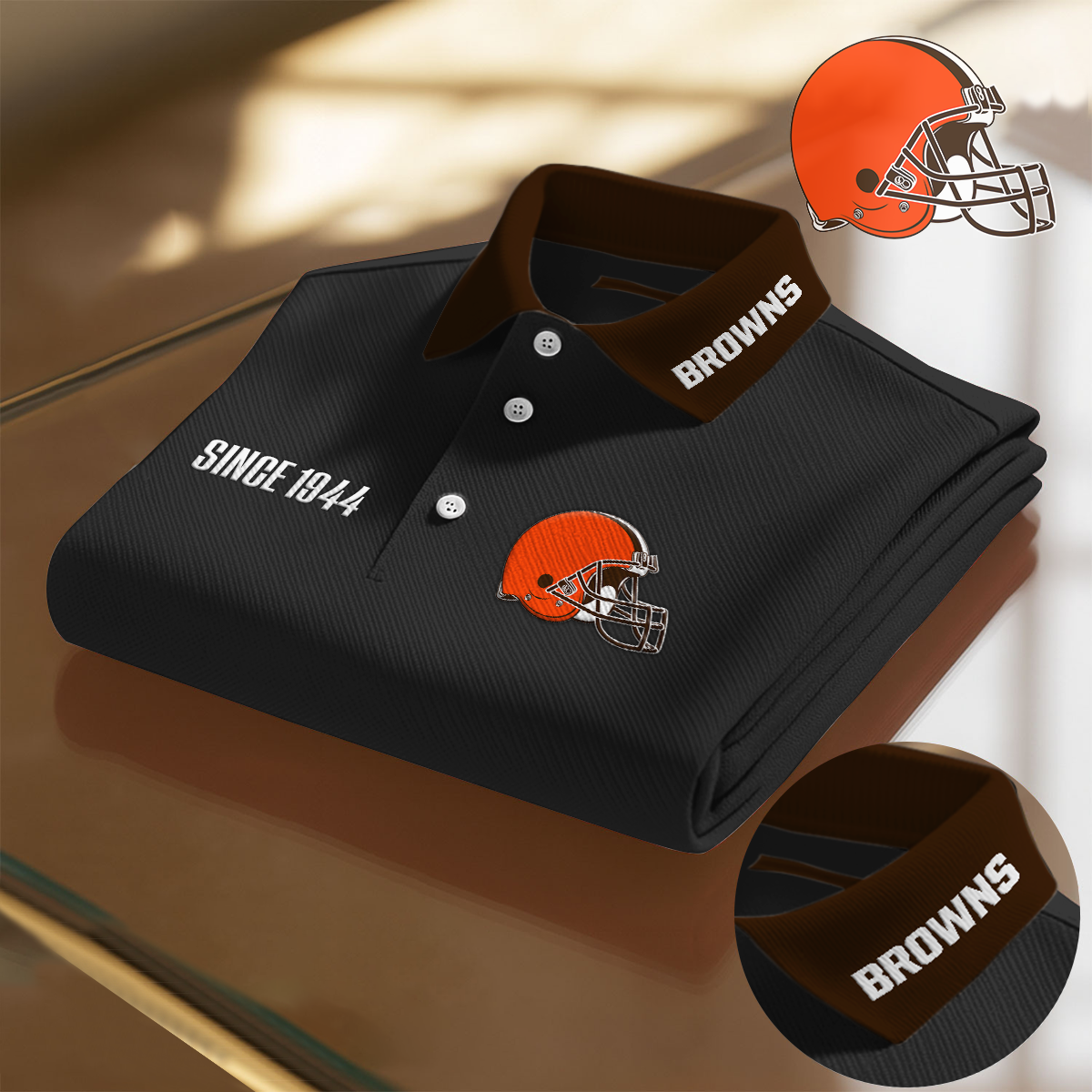 CLE x NFL Premium Polo Shirt DatND DVT