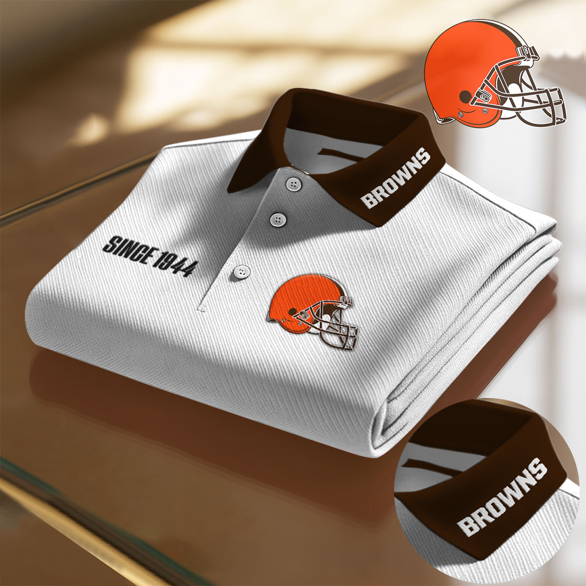 CLE x NFL Premium Polo Shirt DatND DVT