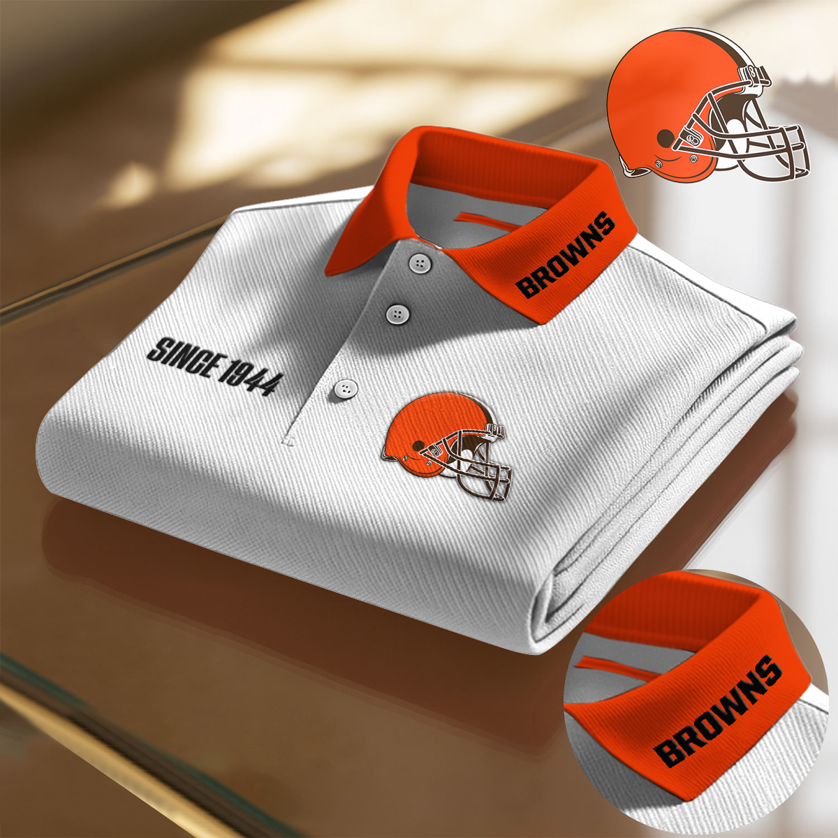 CLE x NFL Premium Polo Shirt DatND DVT