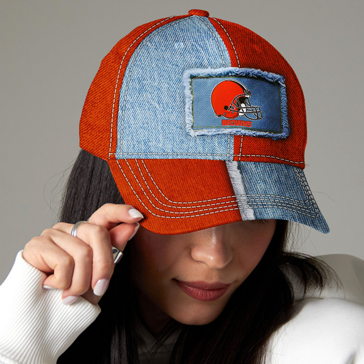 CLE x NFL Streetwear Style Classic Cap DATND TANTD