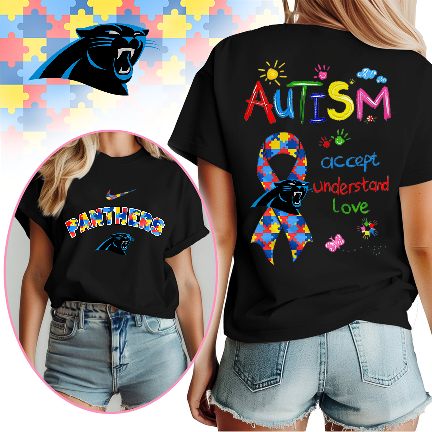 CP Premium Autism Awareness 3D Shirt DDT TTV