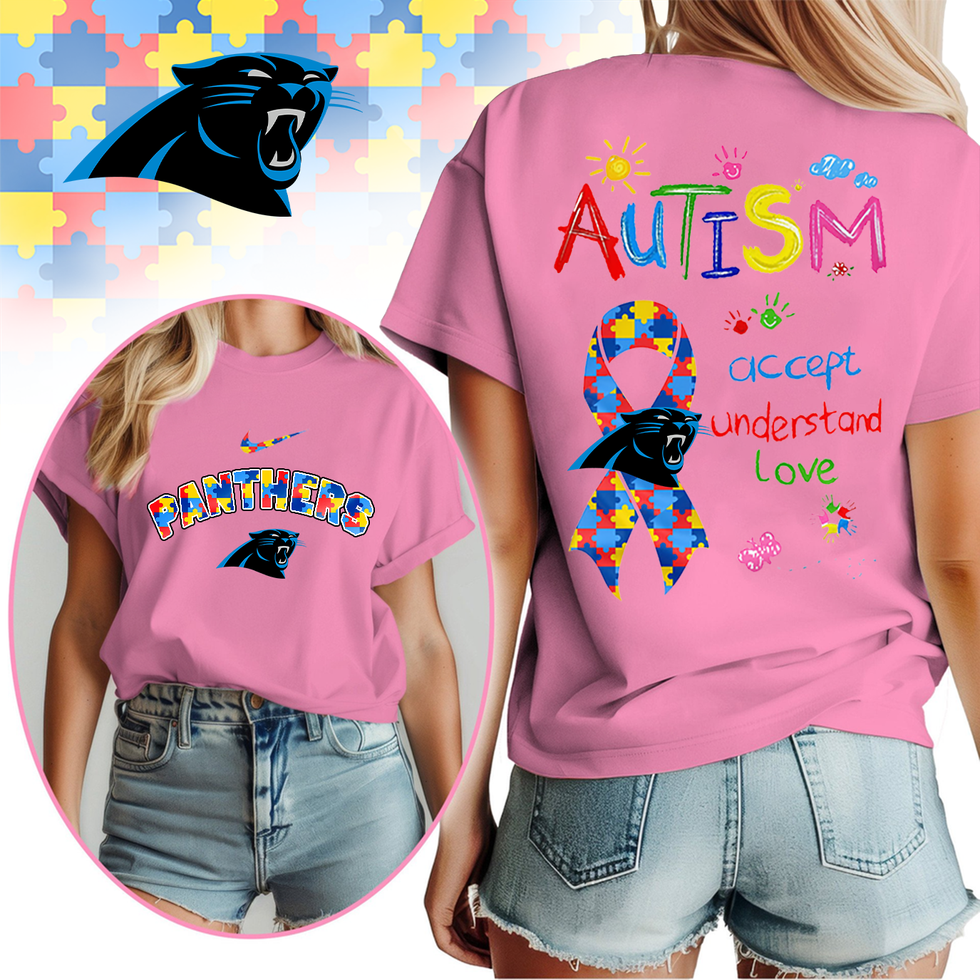 CP Premium Autism Awareness 3D Shirt DDT TTV