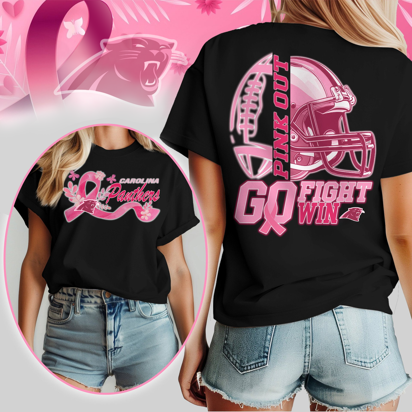 CP Premium Tackle Breast Cancer Women's Shirt DDT TTV