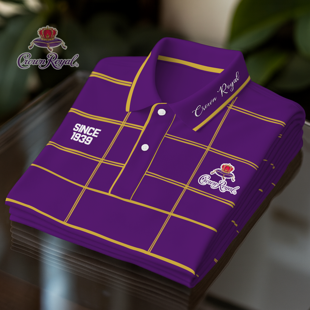 CR Premium Whiskey Polo Shirt DDT NTL