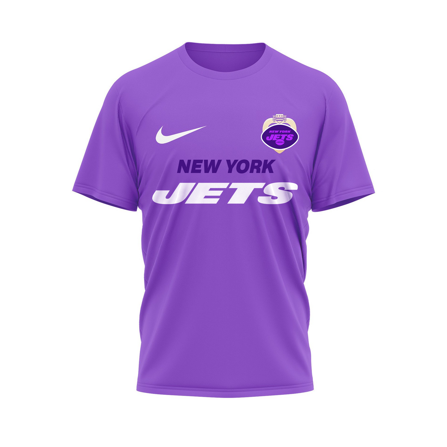 NYJ Premium National Purple Hear Day 3D Shirt DDT TTV