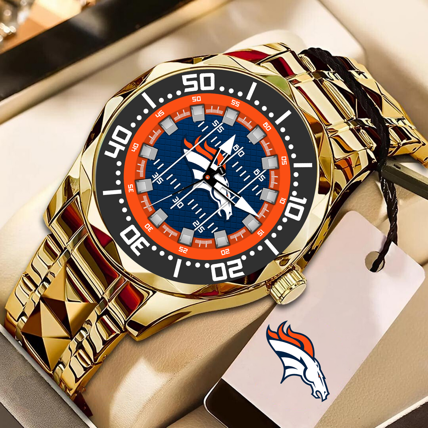 DEN x NFL Men's Watch DATND TANTD
