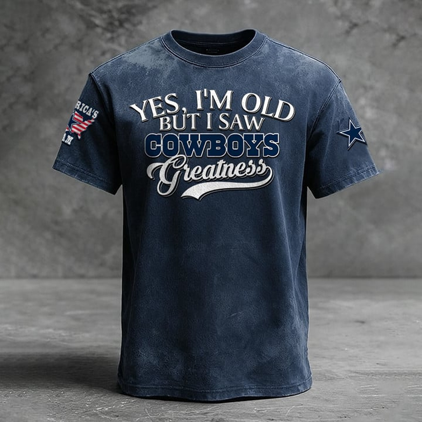 DAL X NFL Retro Style Shirt V1 NAK NHT