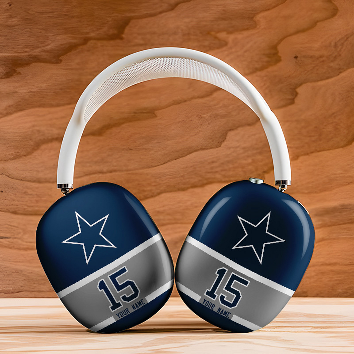 DAL x NFL Special Airpod Max Case Cover Personalized DATND TANTD