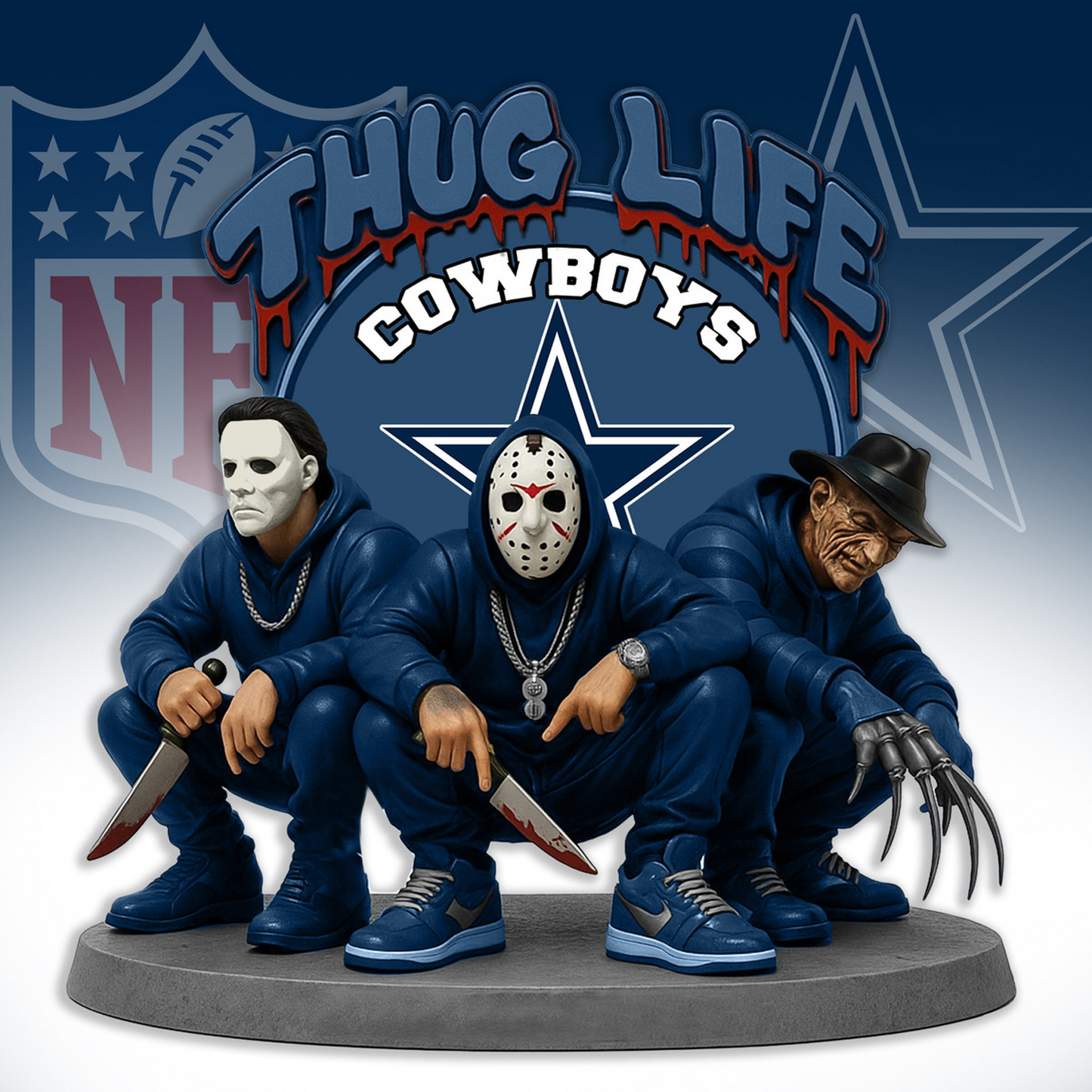 DAL x NFL Thug Life Acrylic Plaque