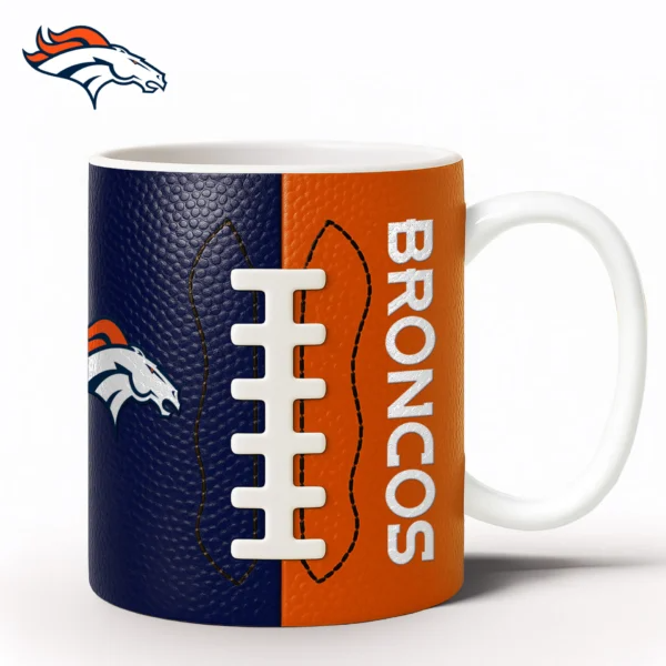 DB Premium NFL Split Color Ceramic Mug DDT HLPhuong