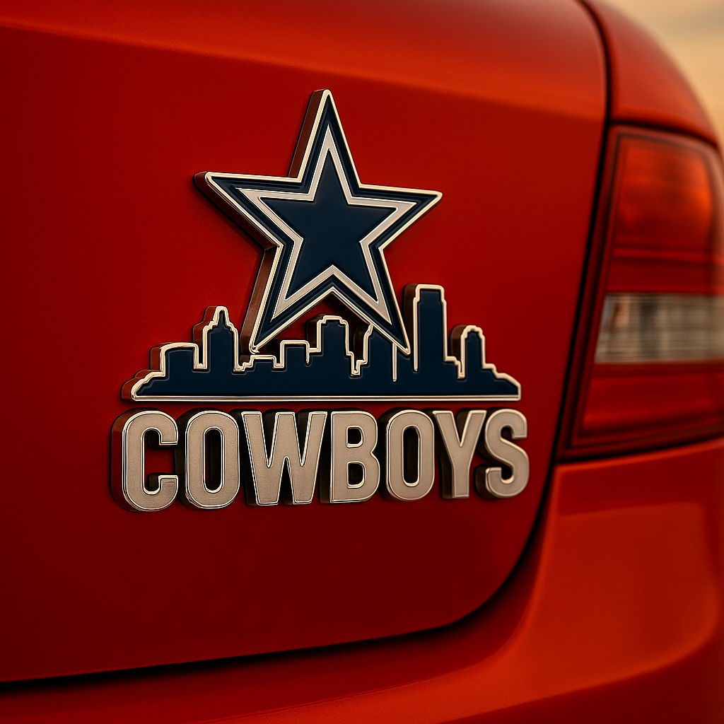 DC V2 Premium 3D Car Name Badge DDT TTV