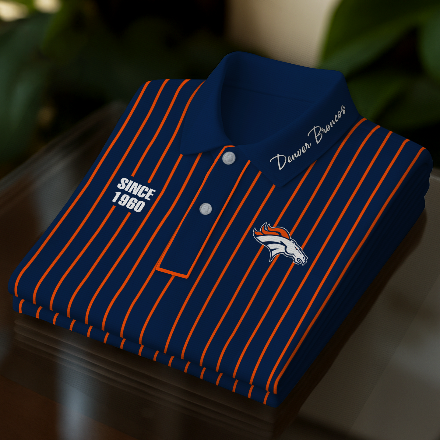 DEN Premium NFL Polo Shirt 2608