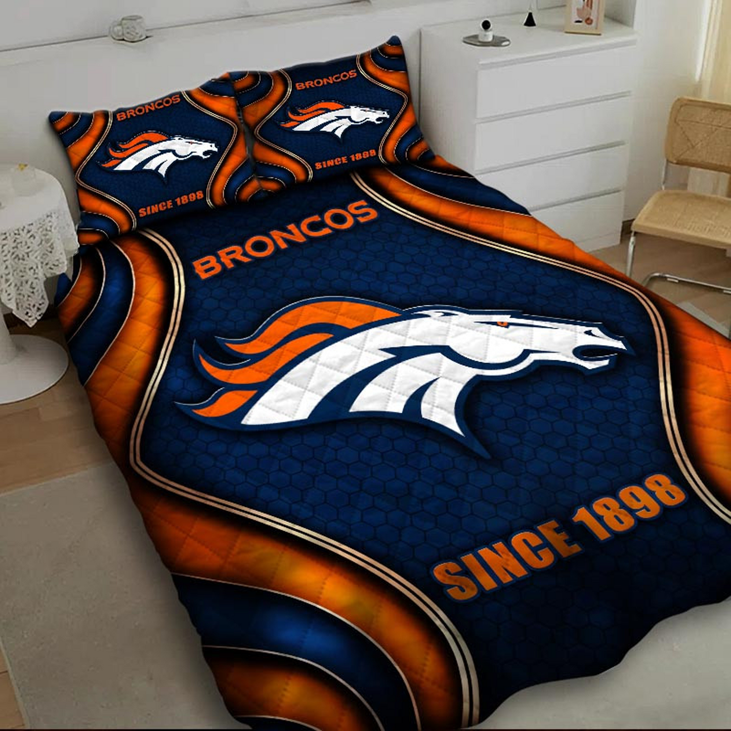 DEN x NFL Bedding Set Multicolor V1 DATND TANTD