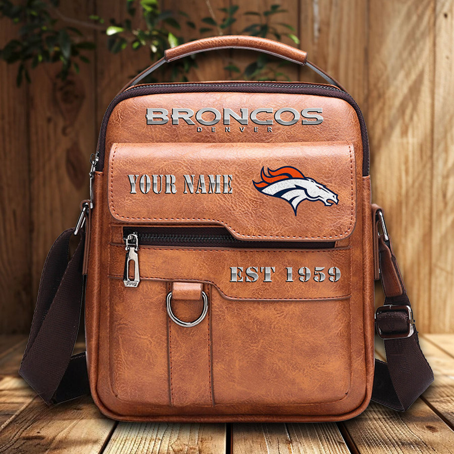 DEN x NFL Leather Handbag DatND ThuongNH