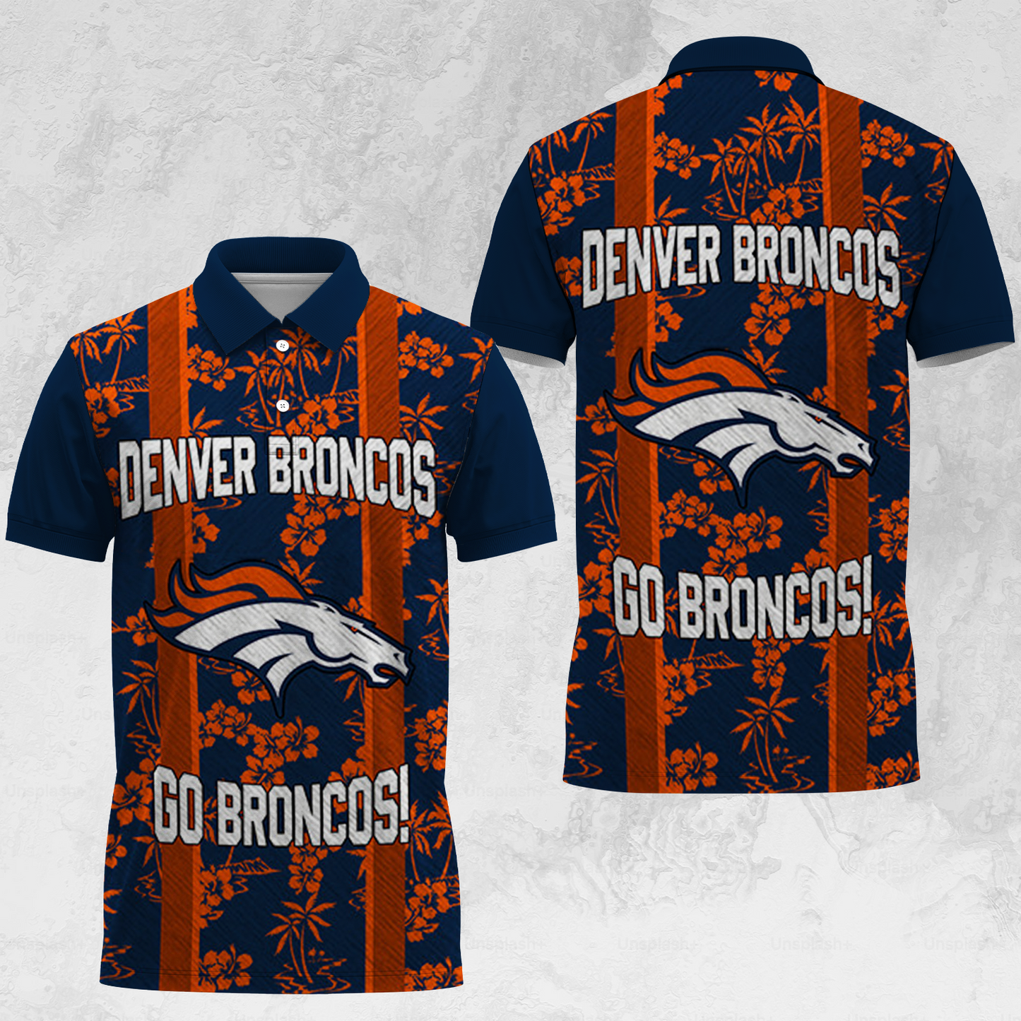 DEN x NFL Polo Shirt DATND TANTD