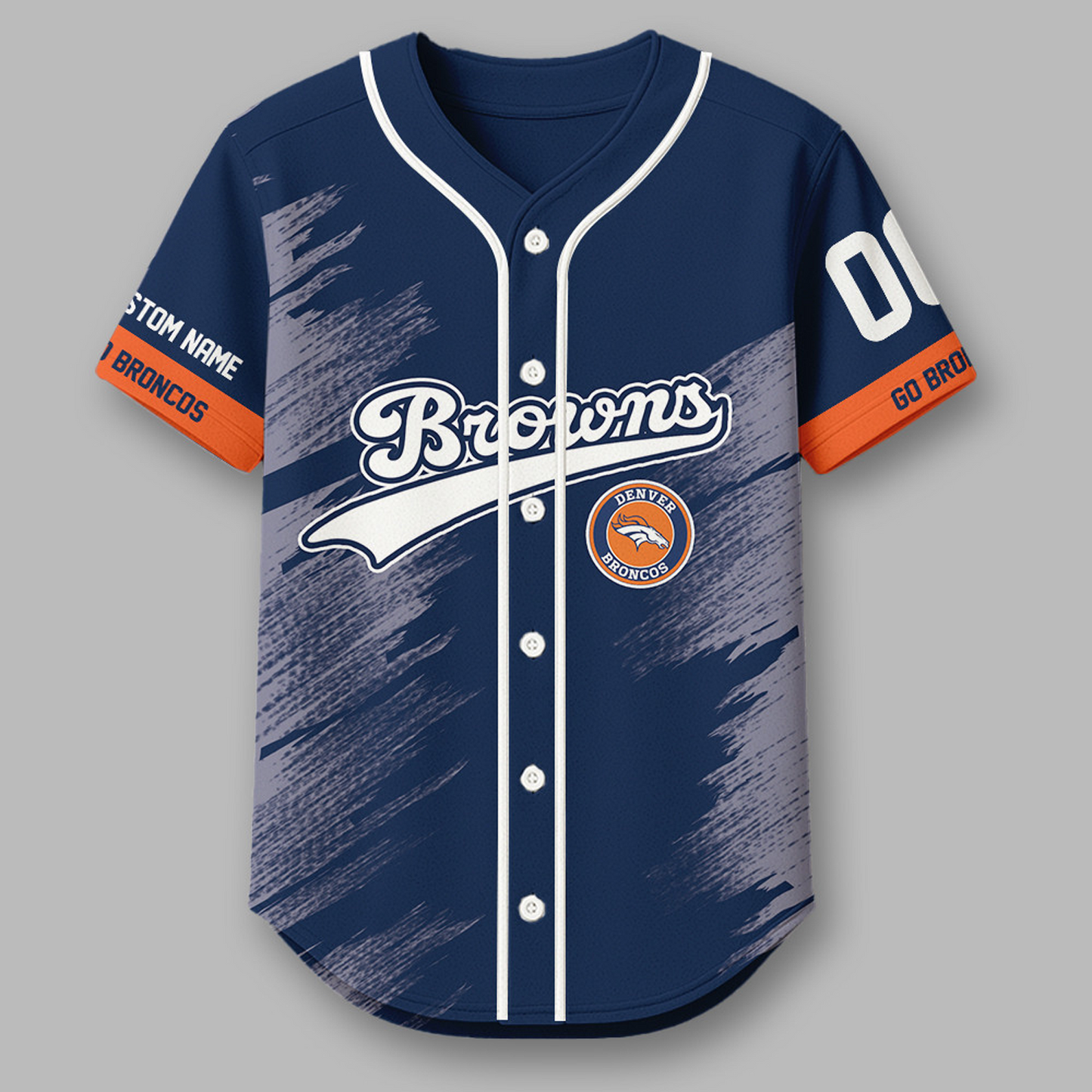DEN x NFL Premium NFL Baseball Jersey DATND TANTD