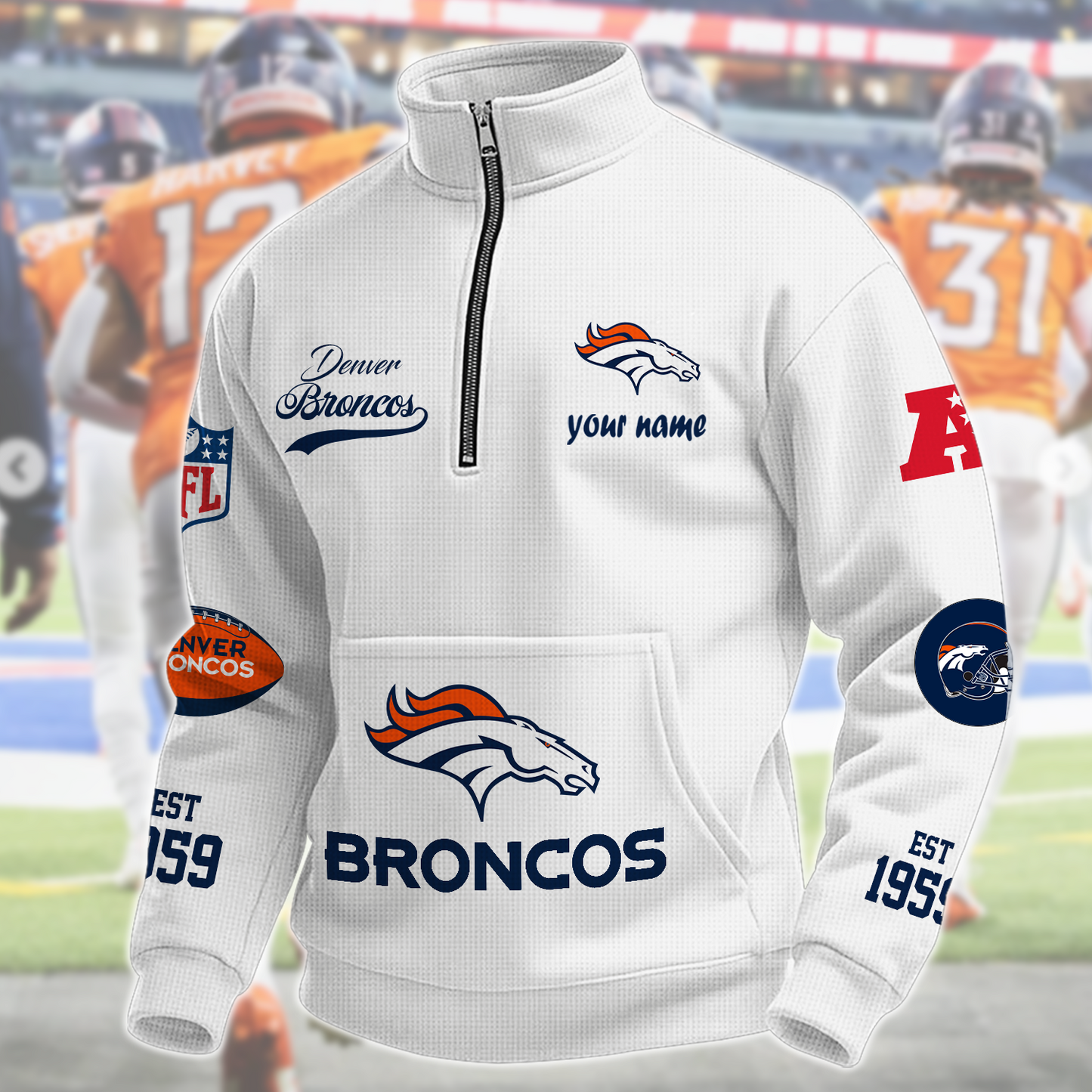 DEN x NFL Quarter-Zip Sweatshirt DatND DVT