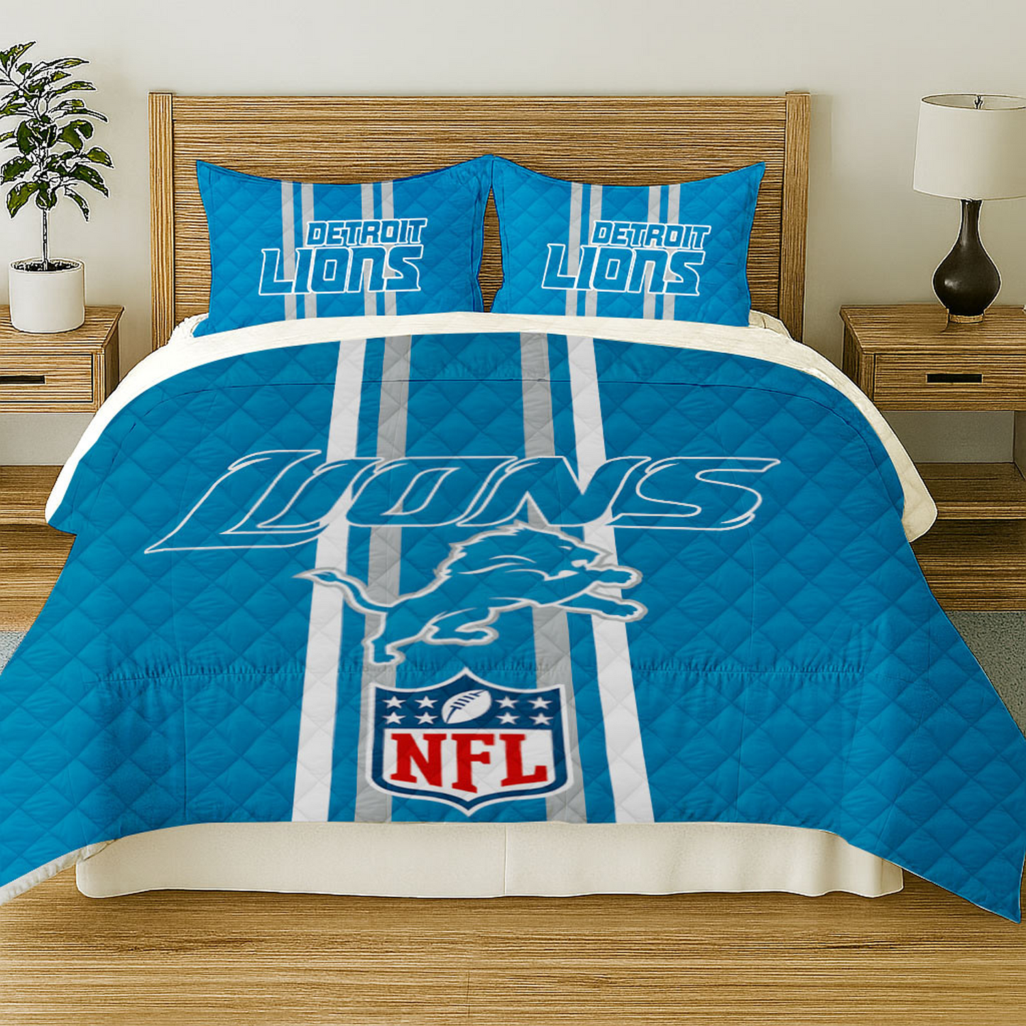 DET x NFL Bedding Set DATND TANTD