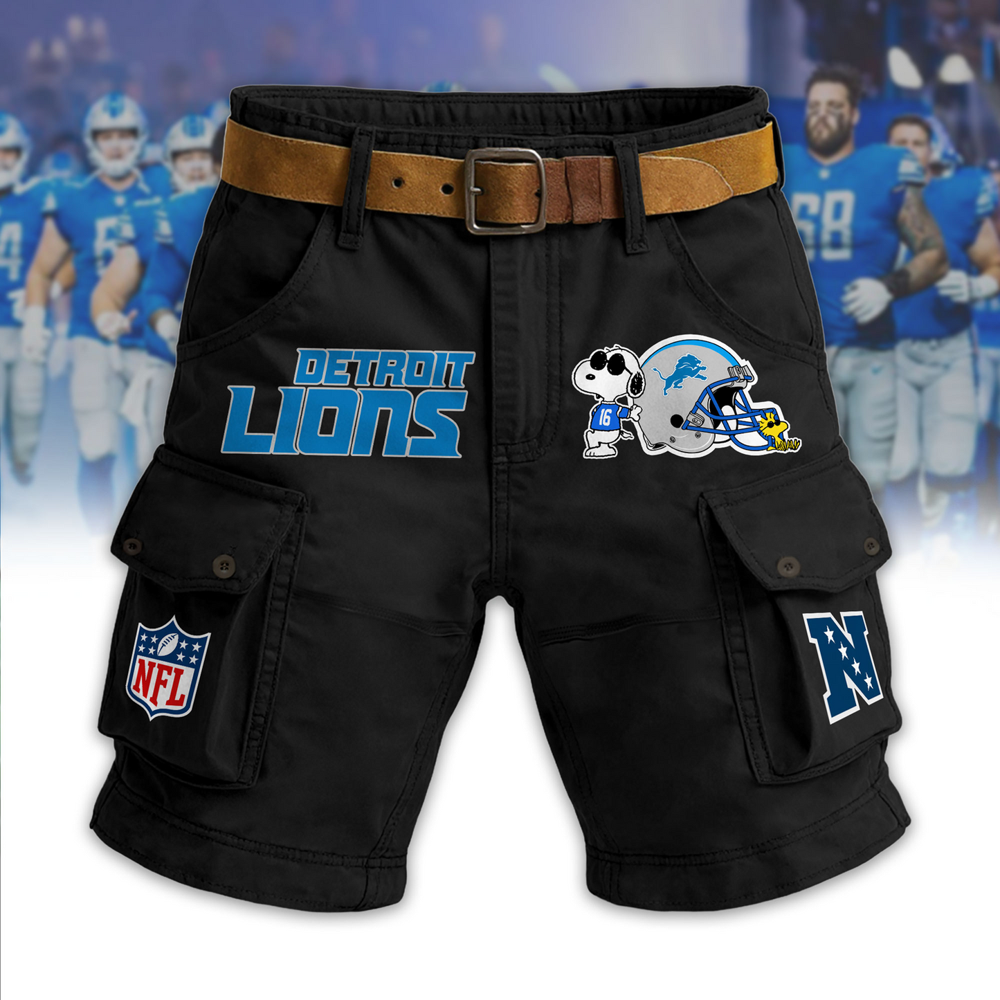 DET x NFL Man Shorts