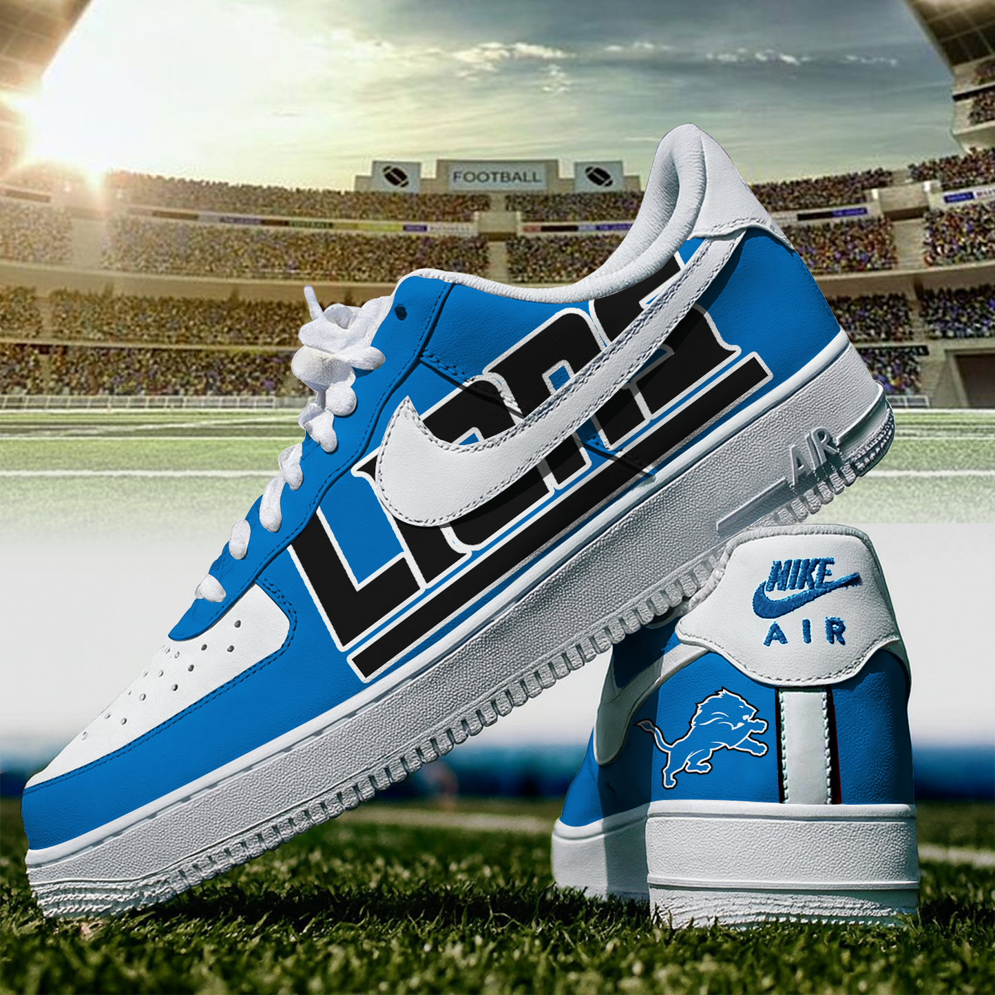 DET x NFL PREMIUM AF1 SNEAKER V1 DATND TANTD