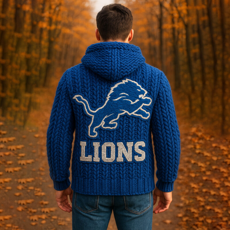 Detroit Lions Premium NFL Autumn Hoodie V1 NAK