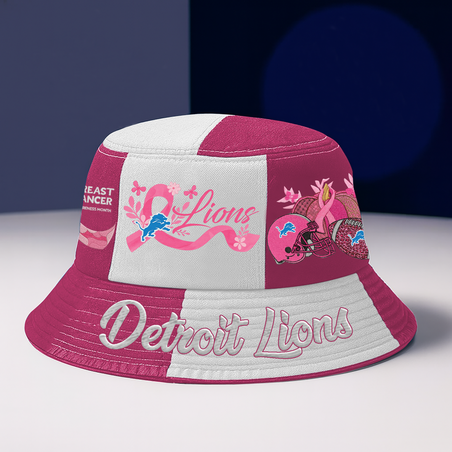 DL Breast Canncer Premium Bucket Hat DDT CTND