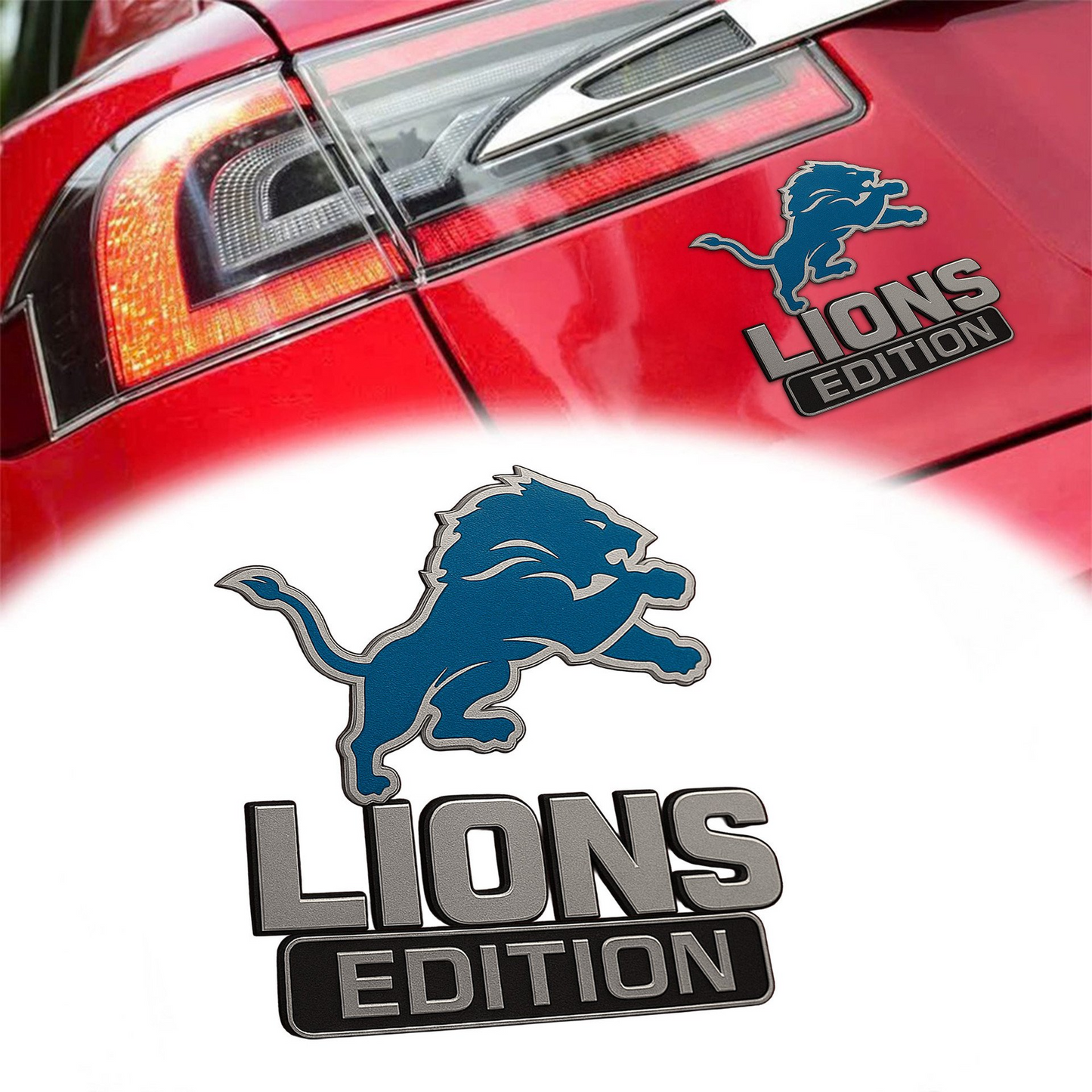 DL Premium 3D Car Name Badge DDT TTV