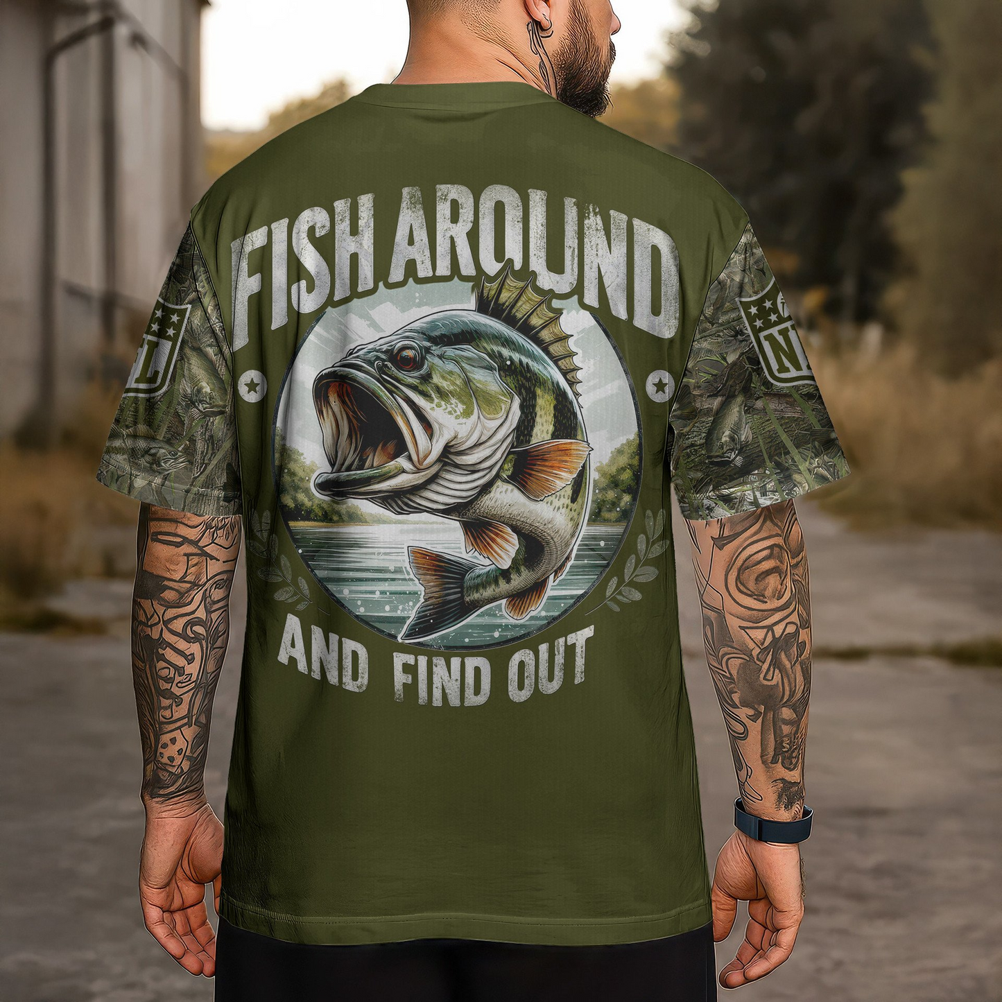 DL Premium Fish Around And Find Out 3D Shirt DDT CTND