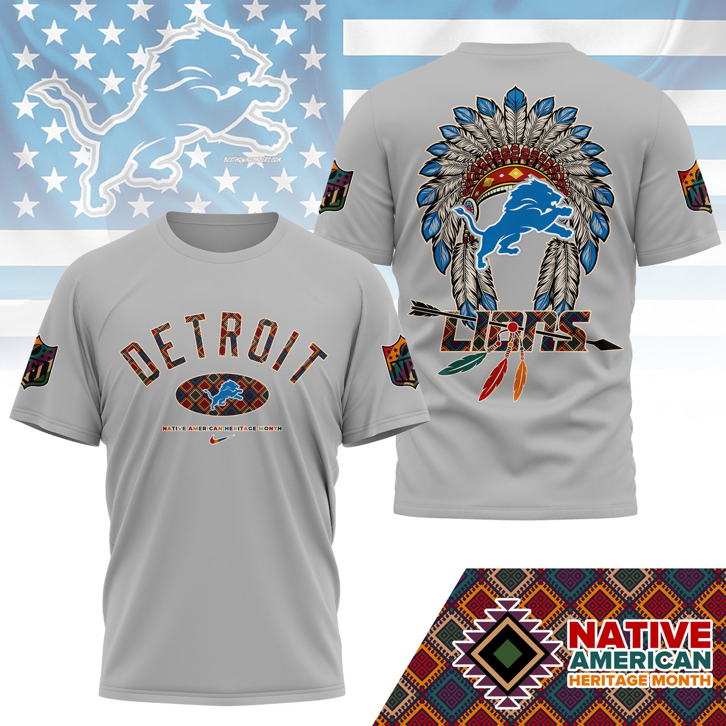 DL Premium Native American Heritage Month 3D Shirt DDT TTV