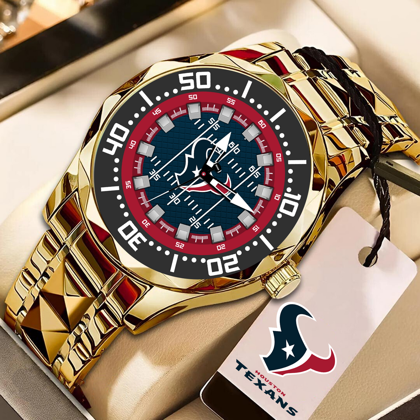 HOU x NFL Men's Watch DATND TANTD