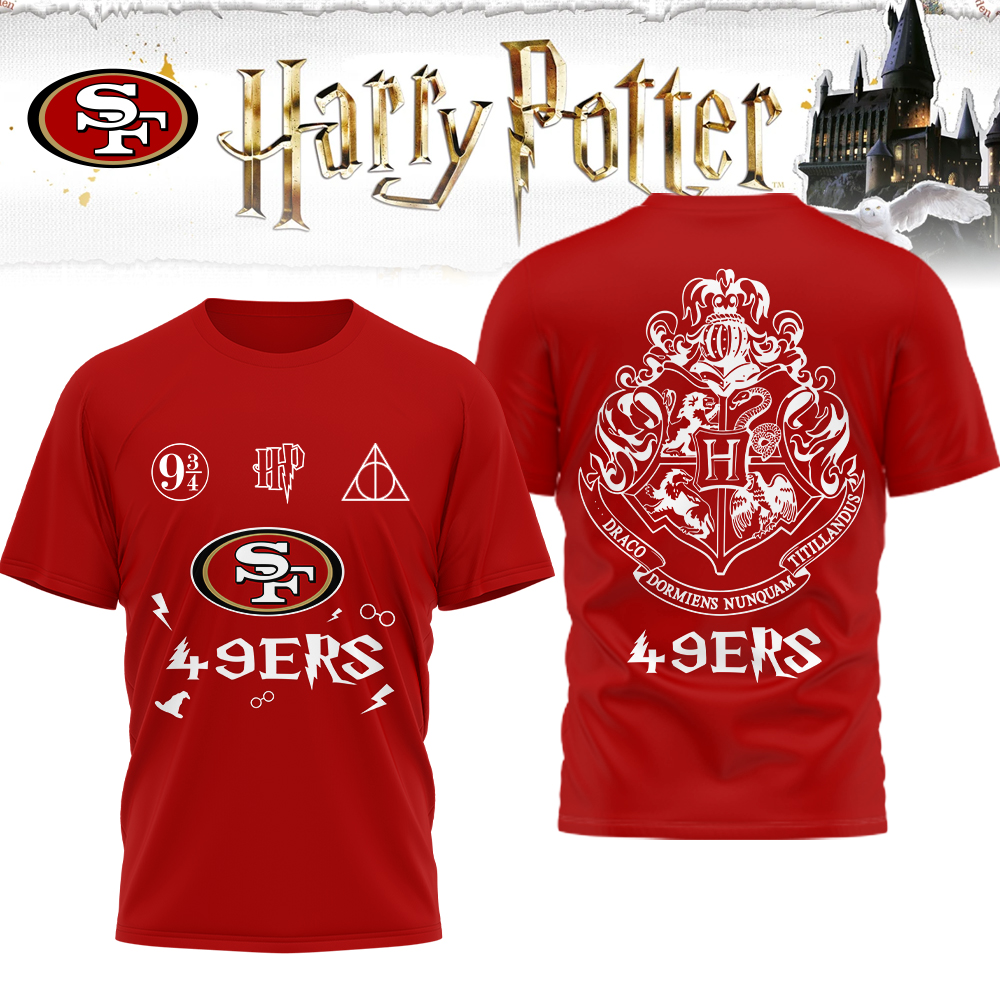 SF49 Premium NFL x Harry Potter 3D Shirt DDT CTND