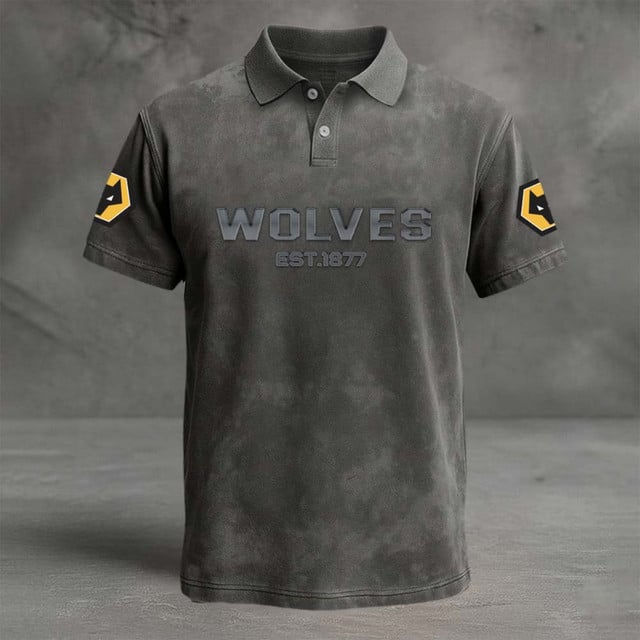 EPL x Wolves Retro Polo Shirt V1 NAK