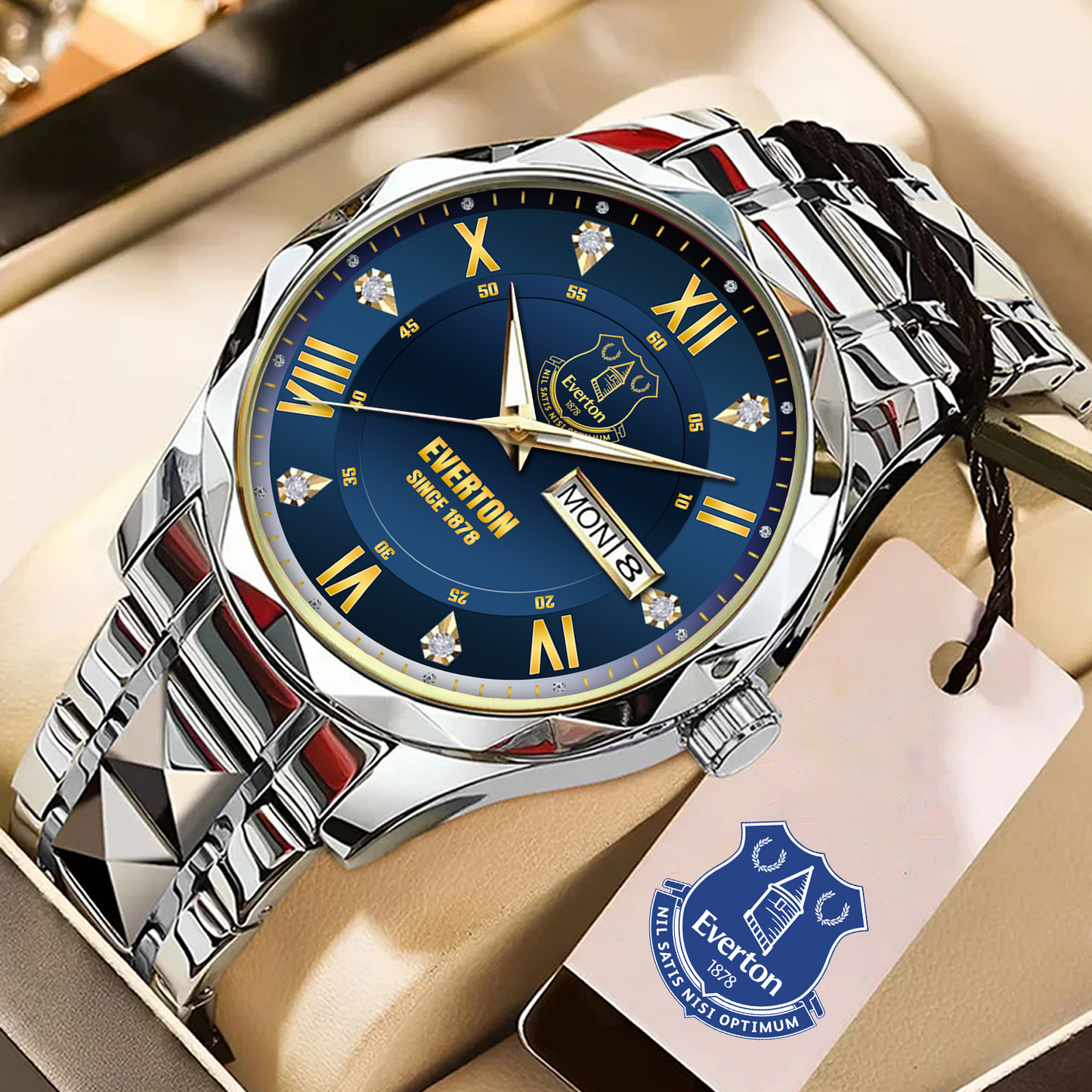 EVE Alloy Luxury Quartz Watch DATND TANTD
