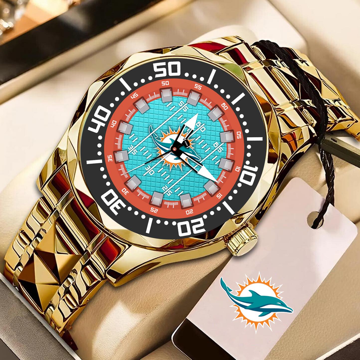 MIA x NFL Men's Watch DATND TANTD
