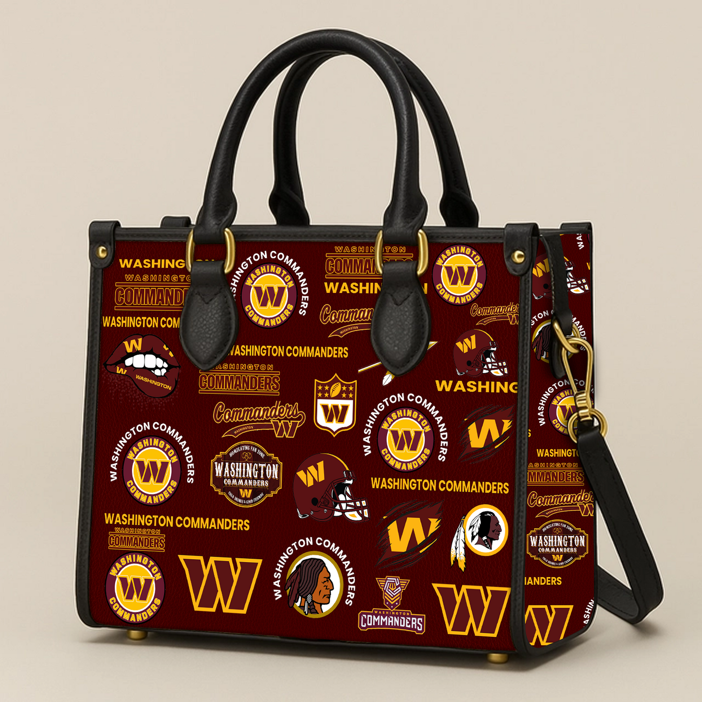 WC Women Leather Hand Bag V1 DATND TANTD