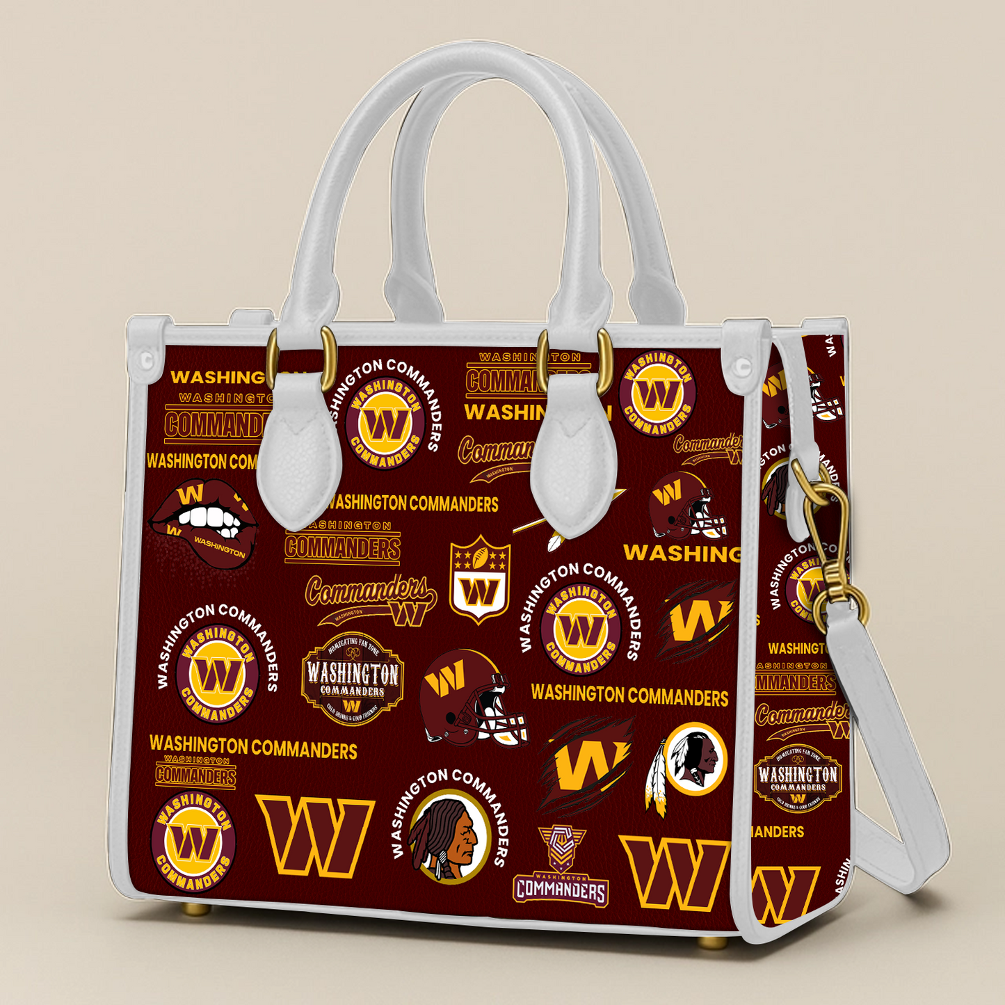 WC Women Leather Hand Bag V1 DATND TANTD