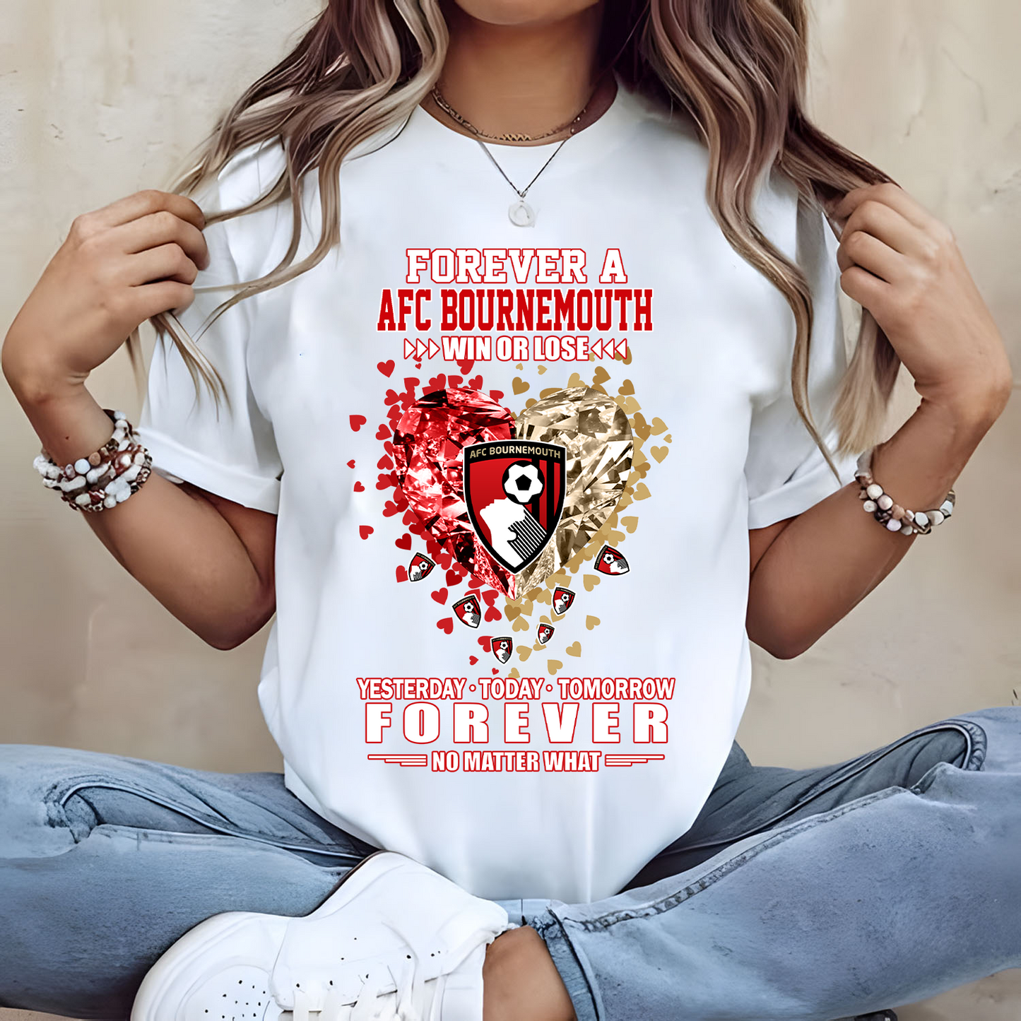 AFC Forever Win Or Lose Yesterday Today Tomorrow Forever No Matter What 2D Shirt DATND TANTD