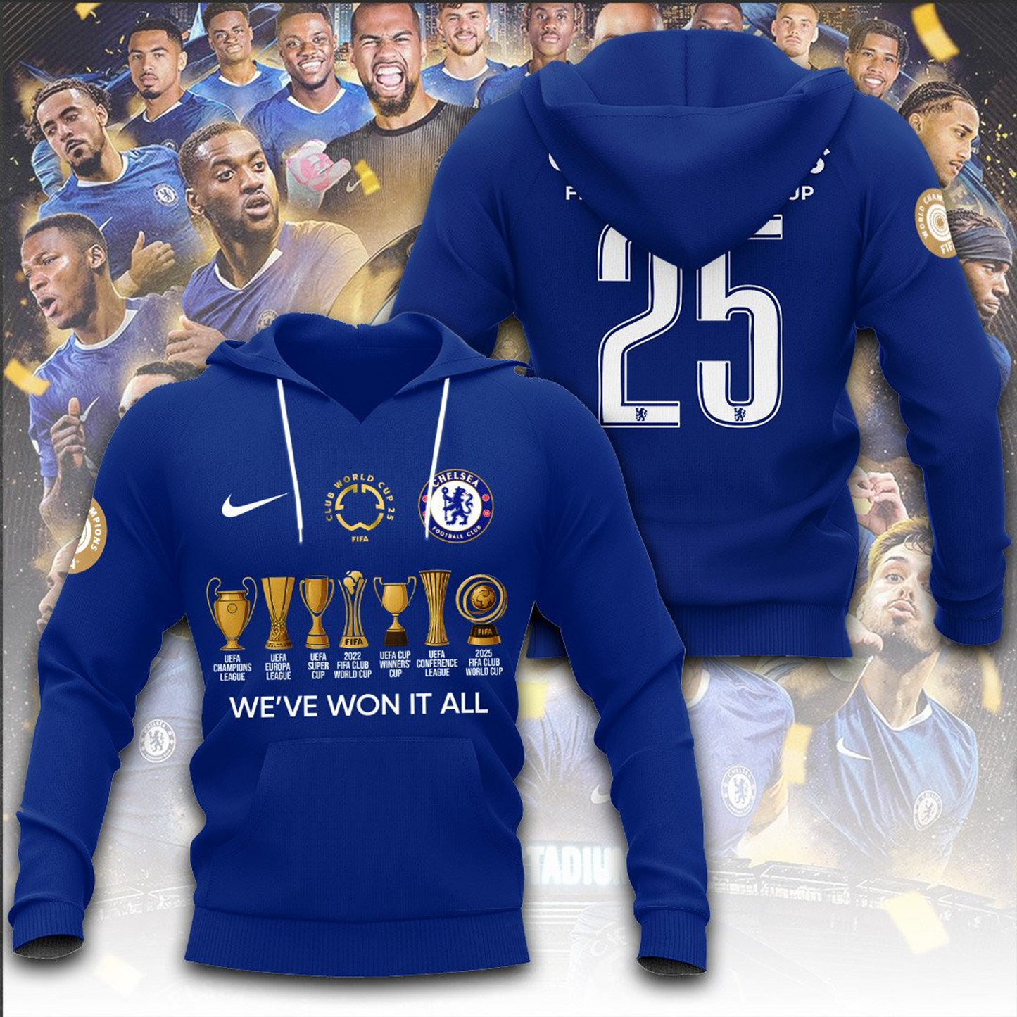 CHE F.C. Champions 2025 3D Shirt V8 DatND DVT