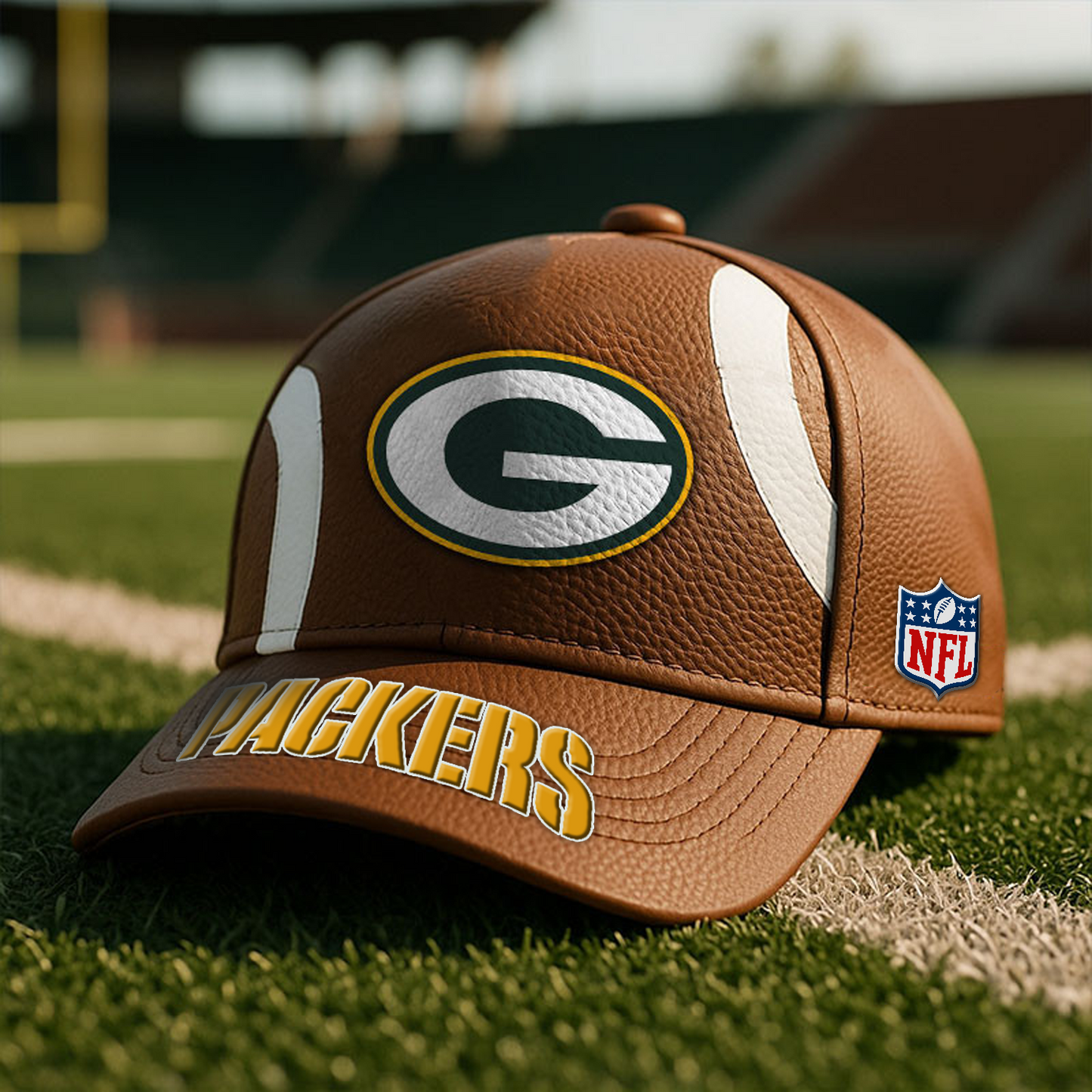 GB x NFL Football Special Brown Classic Cap DATND TANTD