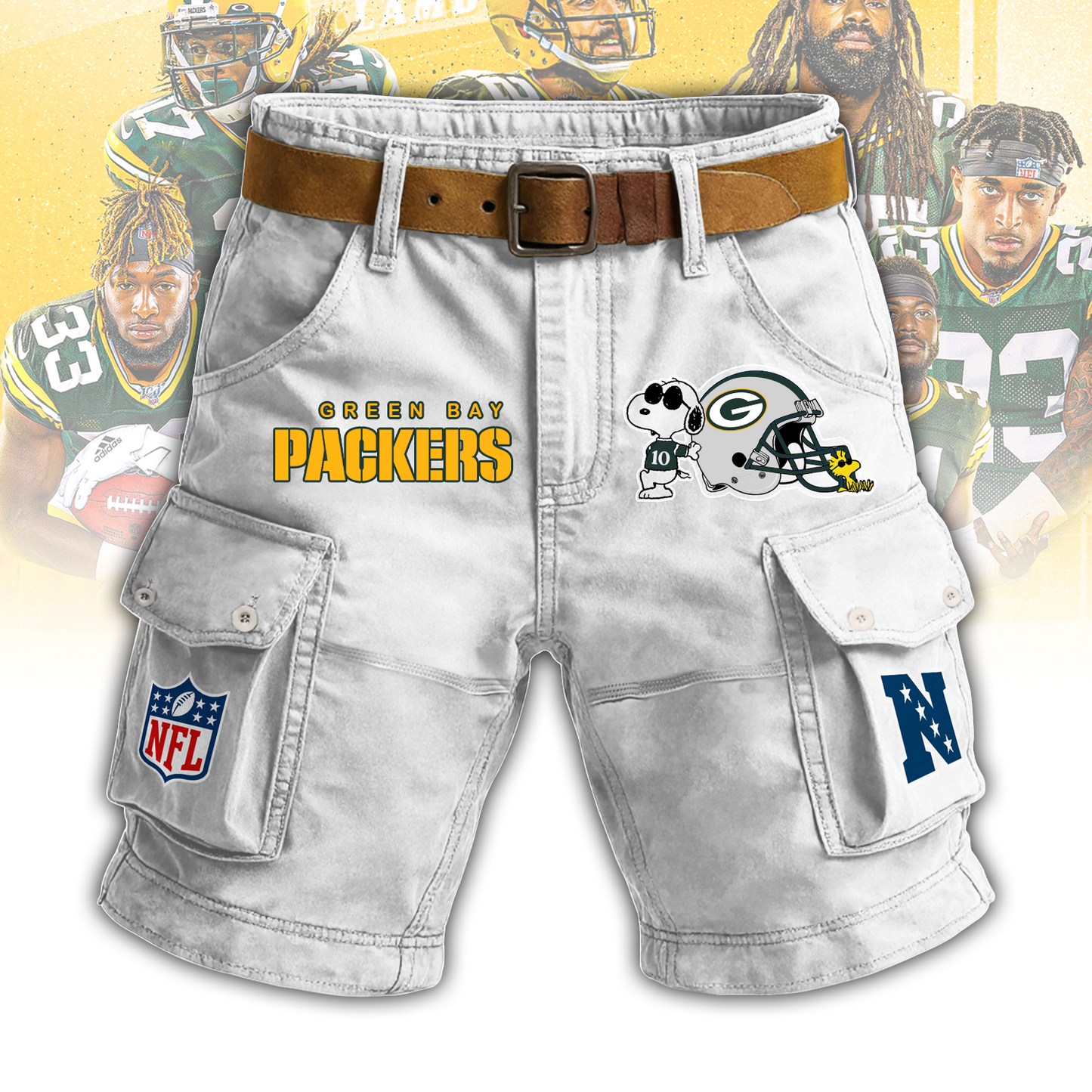 GB x NFL Man Shorts