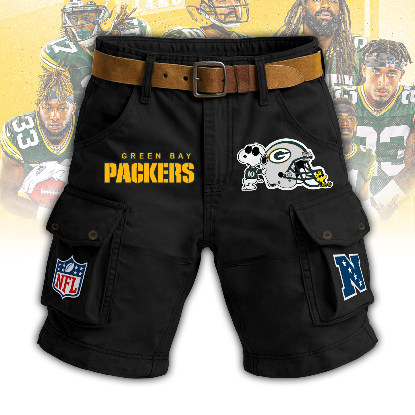 GB x NFL Man Shorts
