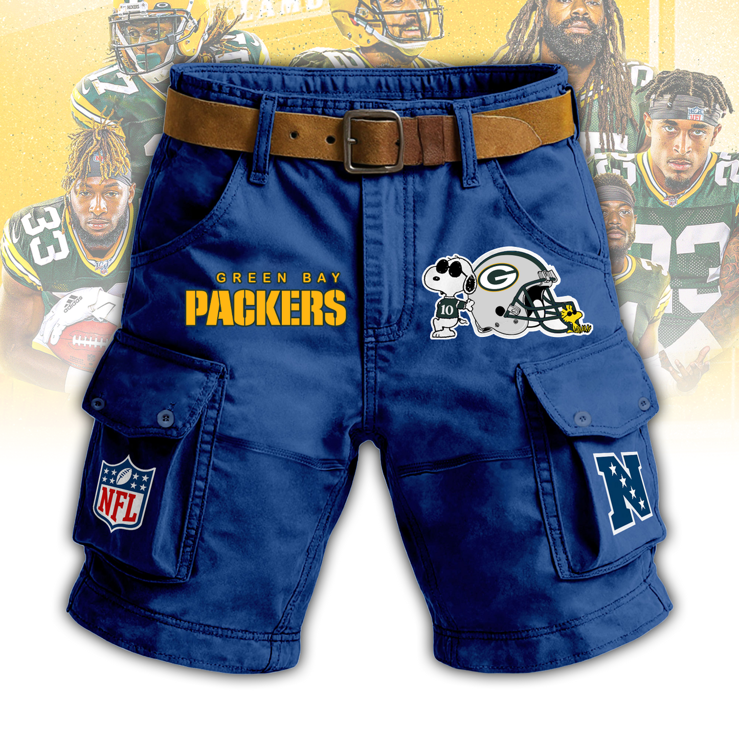 GB x NFL Man Shorts