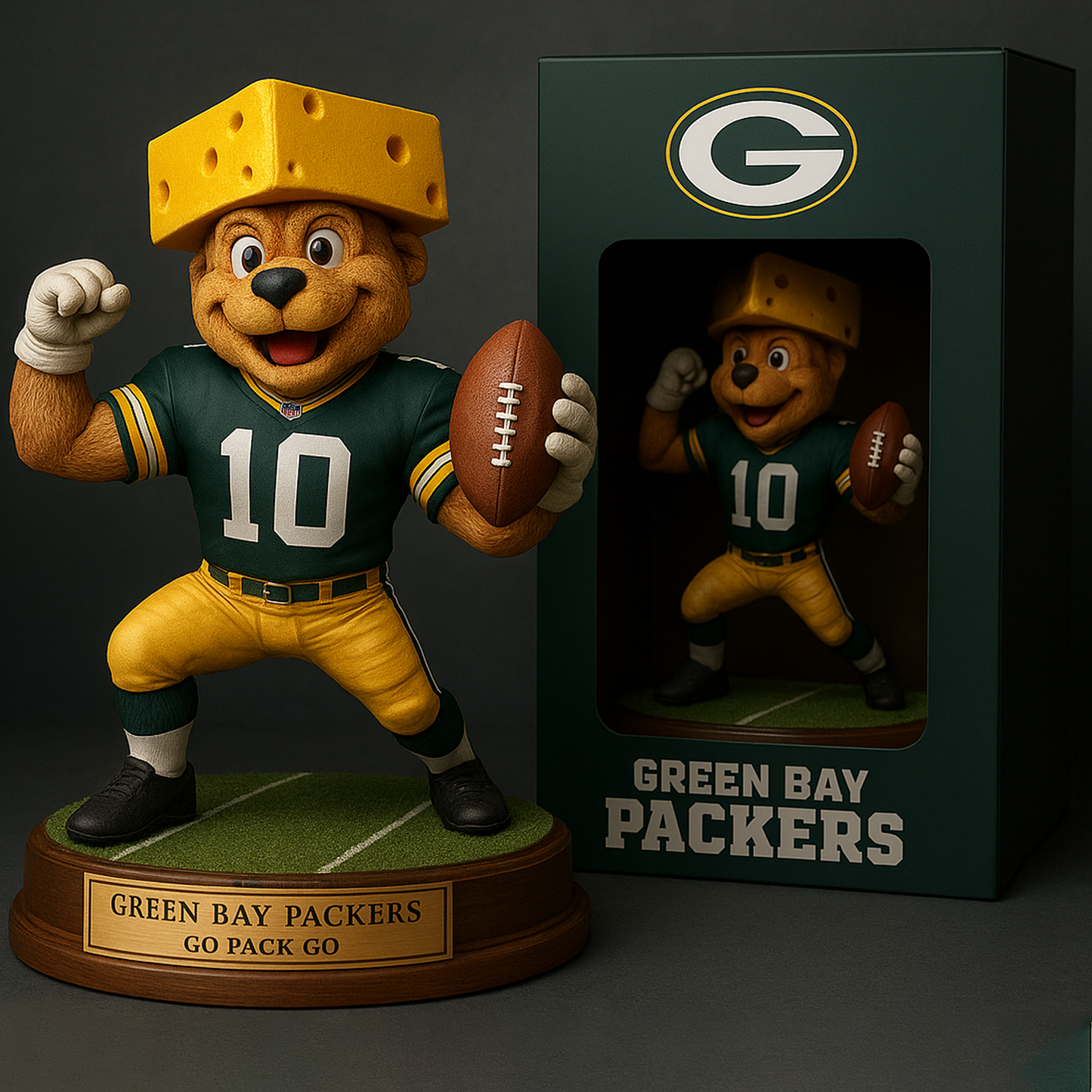 GB x NFL Premium Acrylic Plaque DATND TANTD