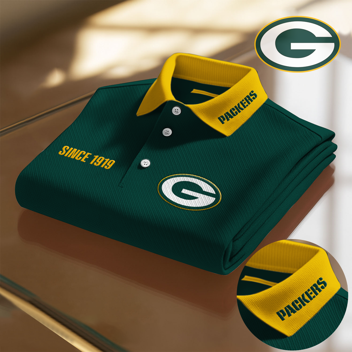 GB x NFL Premium Polo Shirt DatND DVT