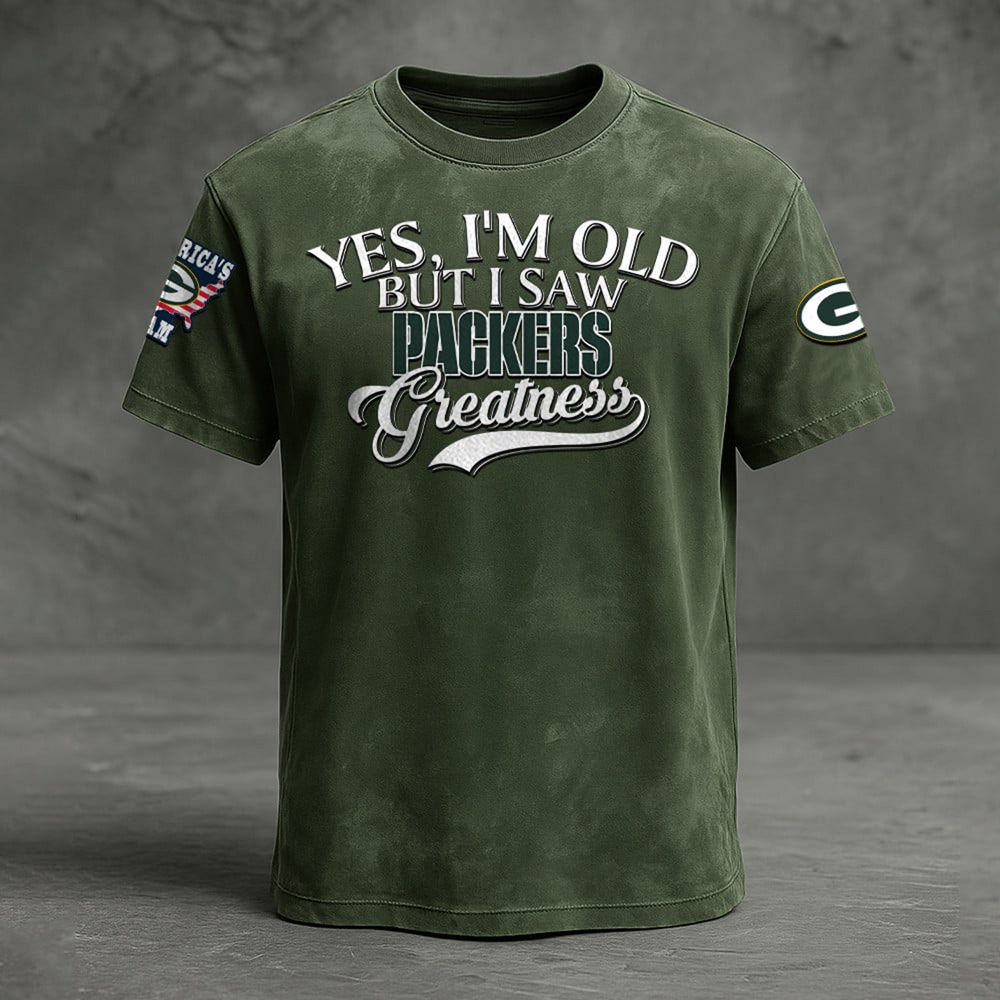 GB X NFL Retro Style Shirt V1 NAK NHT