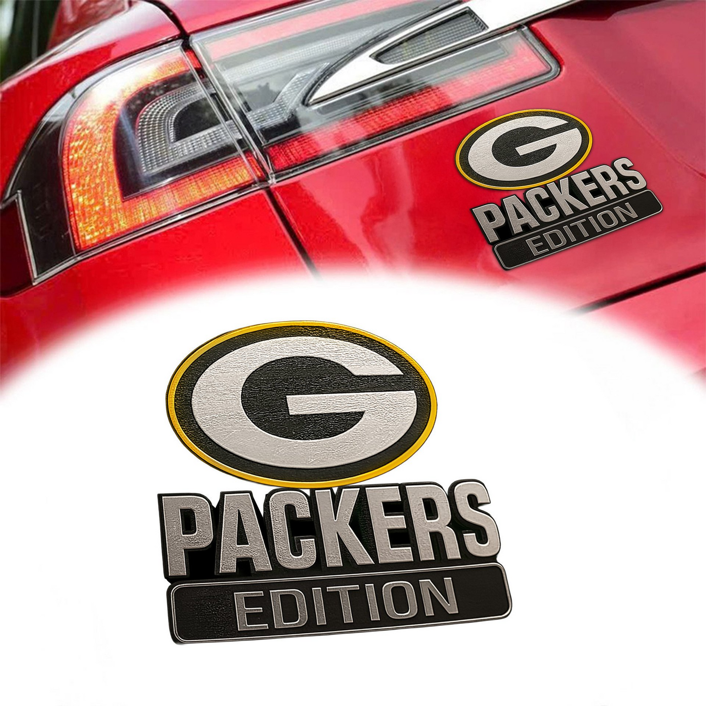 GBP Premium 3D Car Name Badge DDT TTV