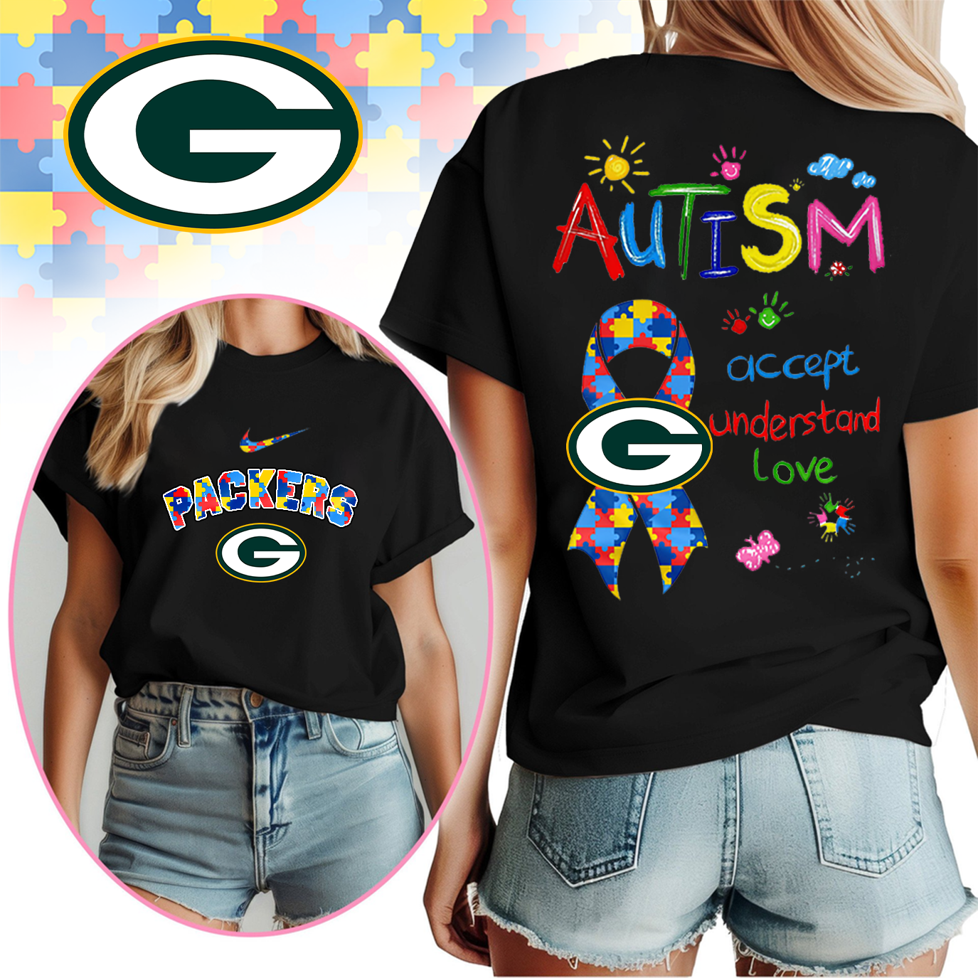 GBP Premium Autism Awareness 3D Shirt DDT TTV