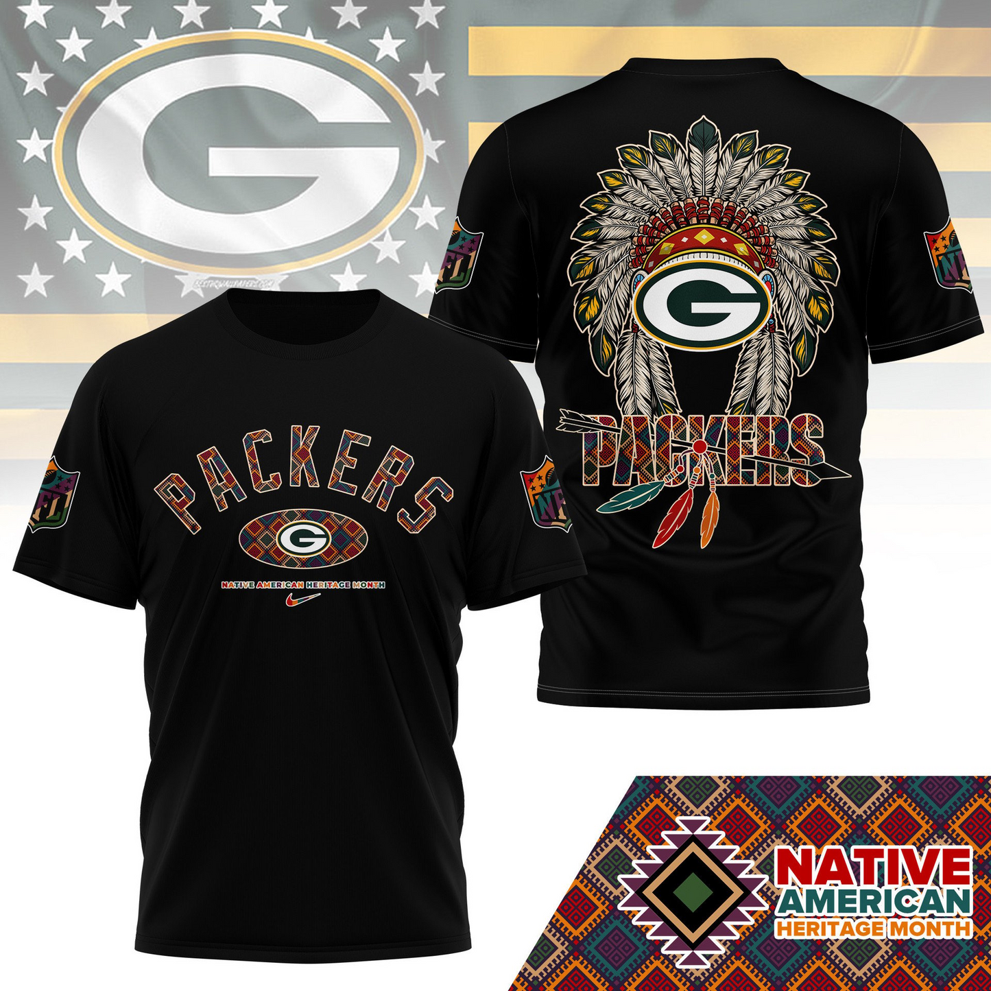GBP Premium Native American Heritage Month 3D Shirt DDT TTV